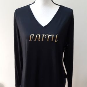 Ladies Faith tee shirt custom